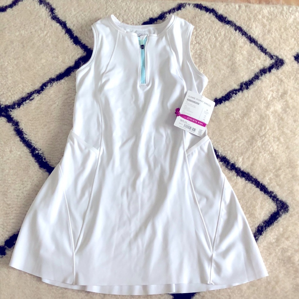 Athleta- NWT tags girls Game Point Dress